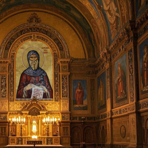 Mosaico de oro y jade jade vidrio mosaico Retrato de arte de arte