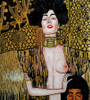 Gustav Klimt, Judith I por obras de arte de mosaico de corte a mano