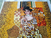 Lady in Gold & Ice Jade Mosaic Tribute a Adele Bloch-Bauer