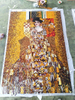 Lady in Gold & Ice Jade Mosaic Tribute a Adele Bloch-Bauer