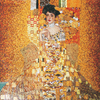 Lady in Gold & Ice Jade Mosaic Tribute a Adele Bloch-Bauer