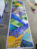 Vivid Mosaic Rhapsody -Decoración de la pared de mosaico y la grasa de mosaico