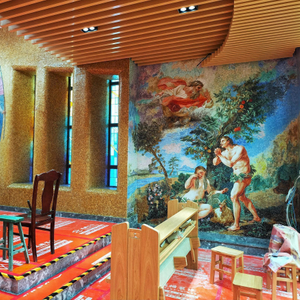 Mosaico cortado a mano mosaico sagrado